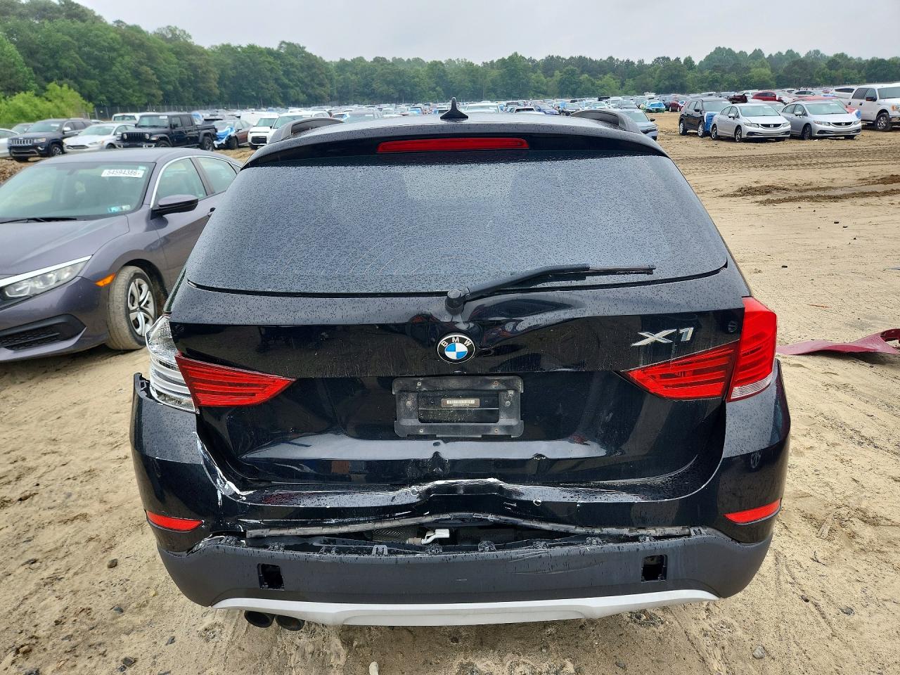 2014 Bmw X1 Xdrive28i Black vin: WBAVL1C54EVY17506
