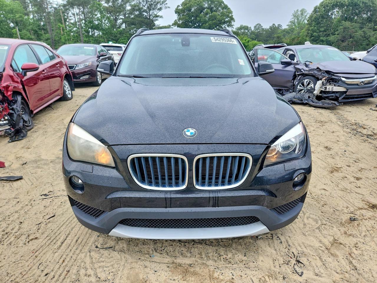 2014 Bmw X1 Xdrive28i Black vin: WBAVL1C54EVY17506