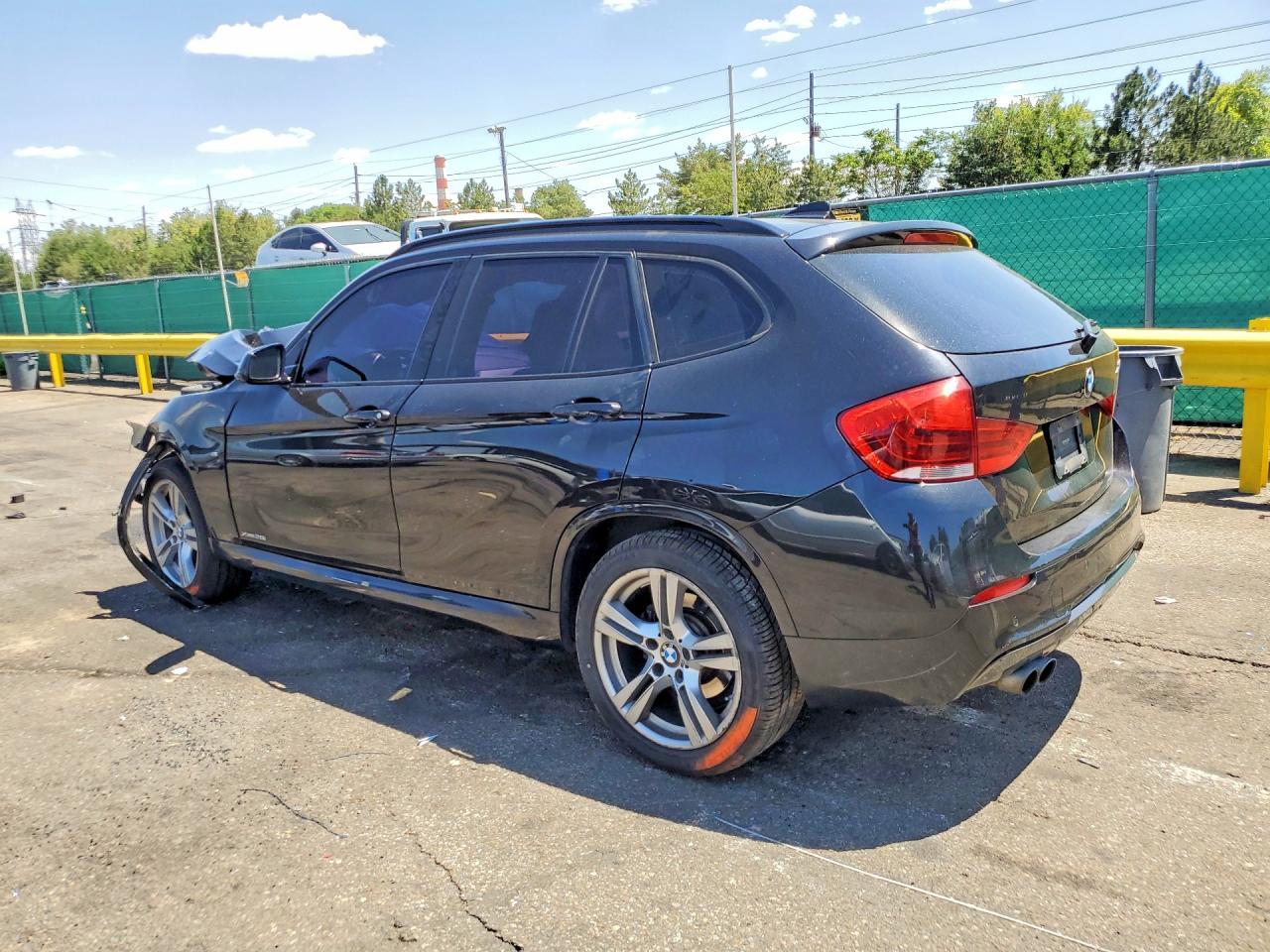 2014 Bmw X1 Xdrive28i Black vin: WBAVL1C54EVY19868
