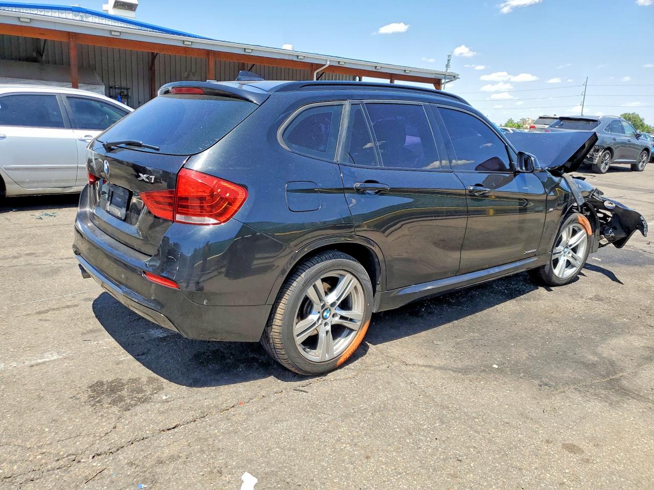 2014 Bmw X1 Xdrive28i Black vin: WBAVL1C54EVY19868