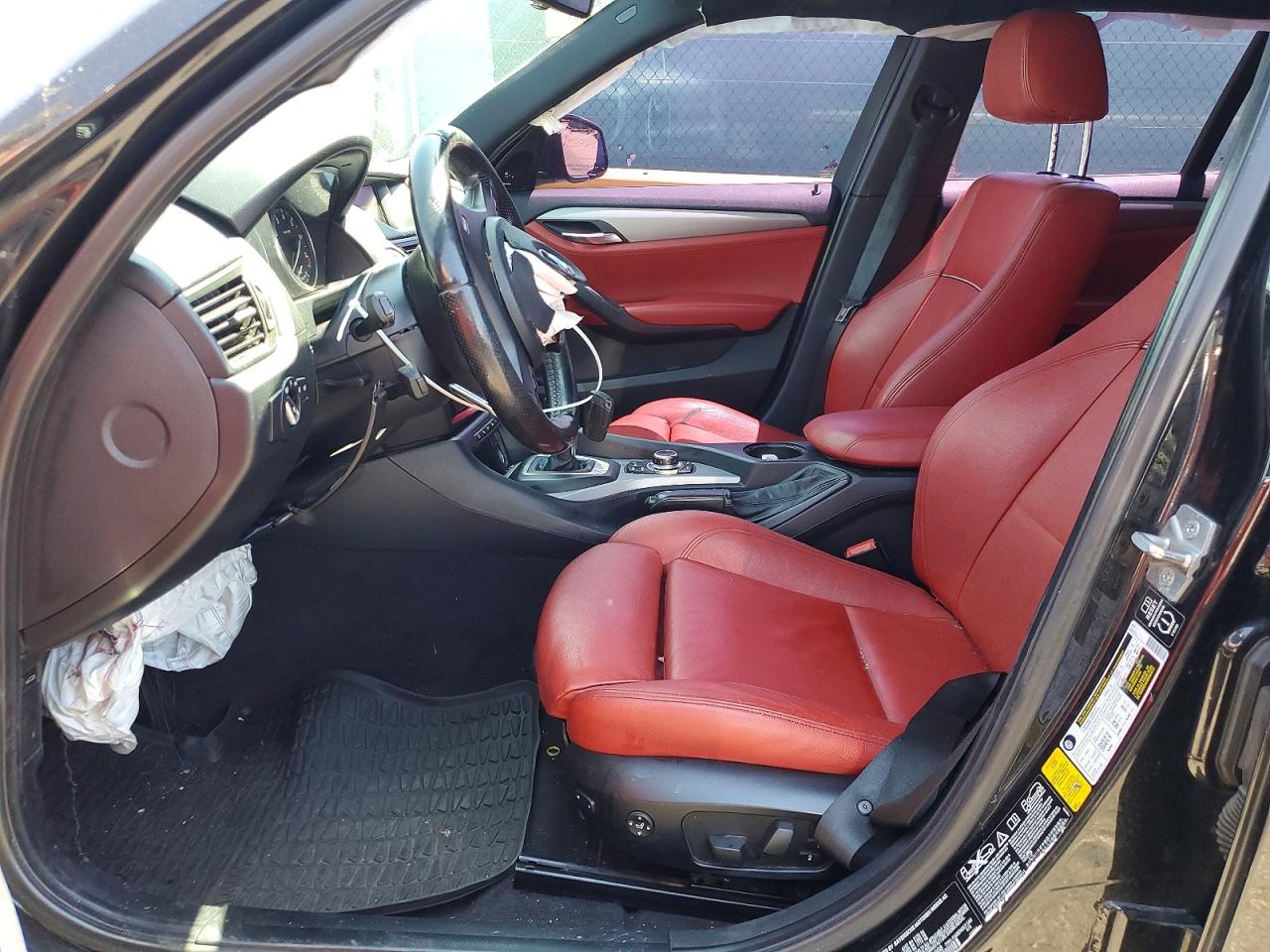 2014 Bmw X1 Xdrive28i Black vin: WBAVL1C54EVY19868