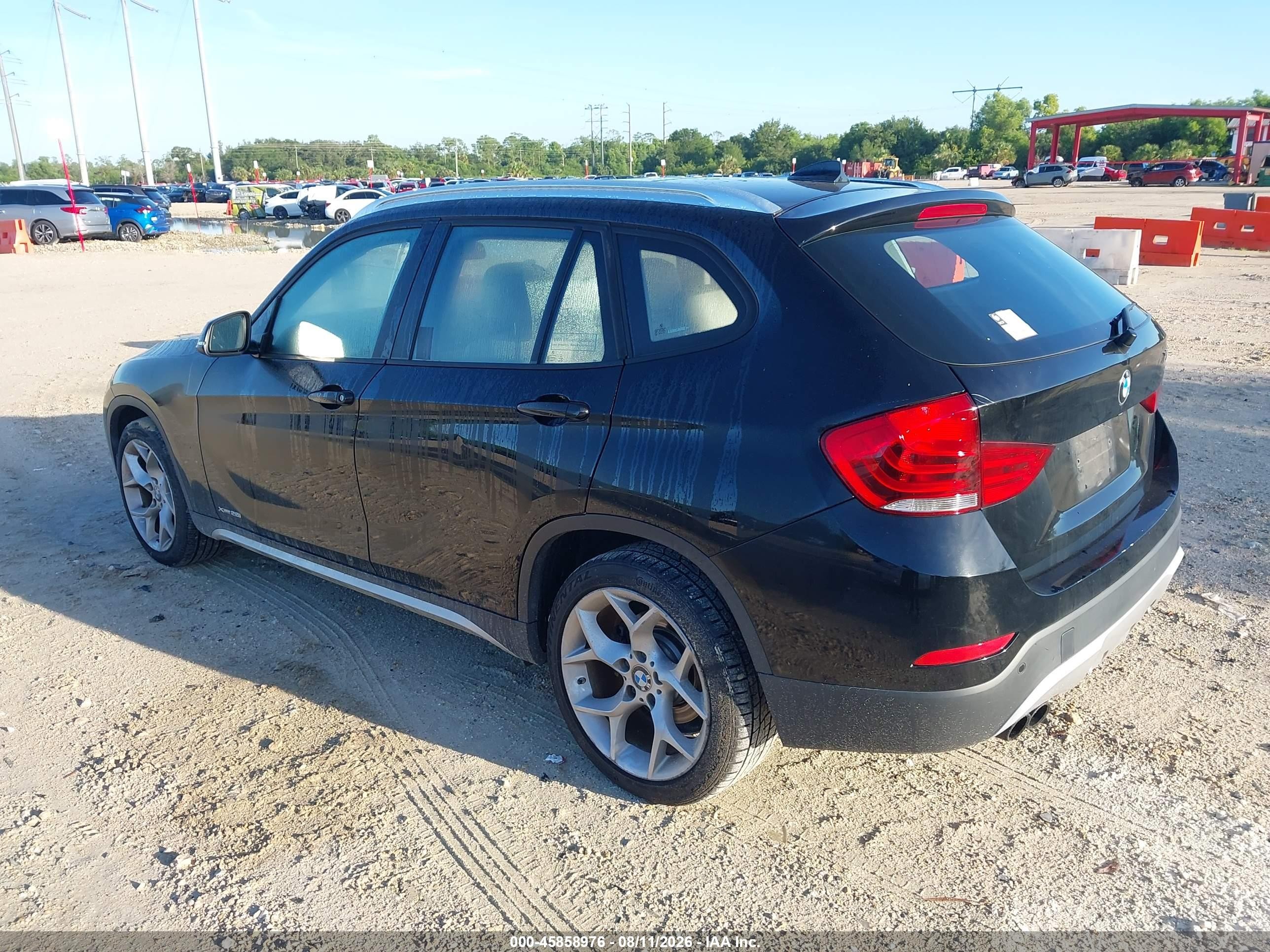 2015 Bmw X1 Xdrive28i Black vin: WBAVL1C54FVY31942