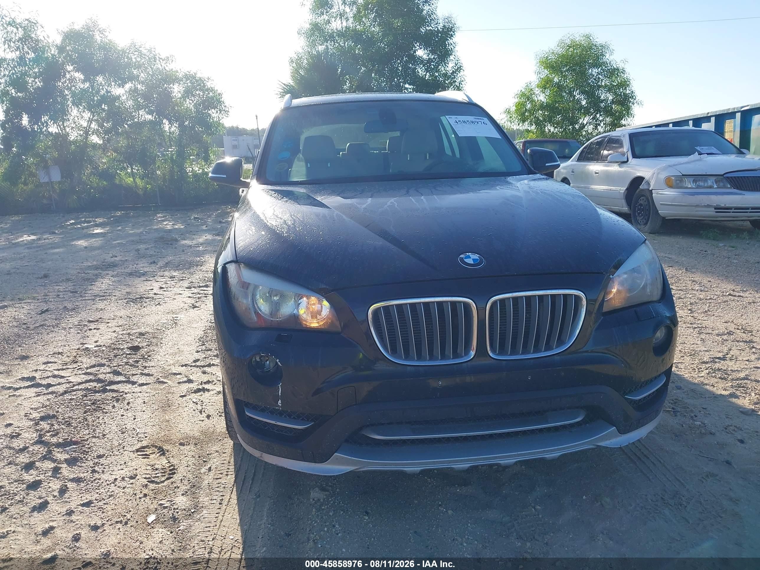 2015 Bmw X1 Xdrive28i Black vin: WBAVL1C54FVY31942