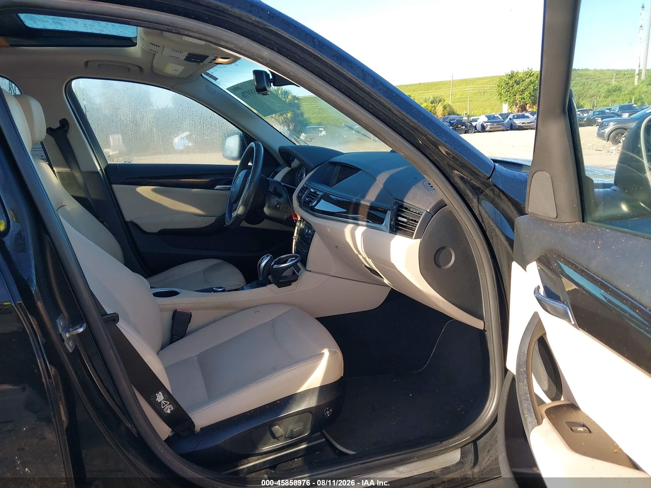 2015 Bmw X1 Xdrive28i Black vin: WBAVL1C54FVY31942