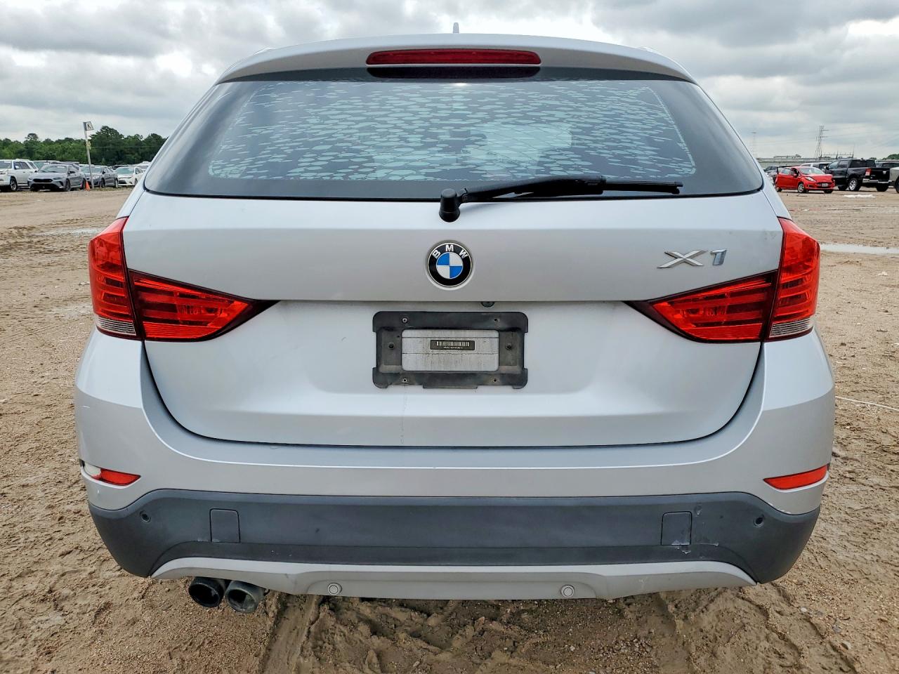 2015 Bmw X1 Xdrive28i Silver vin: WBAVL1C54FVY34212