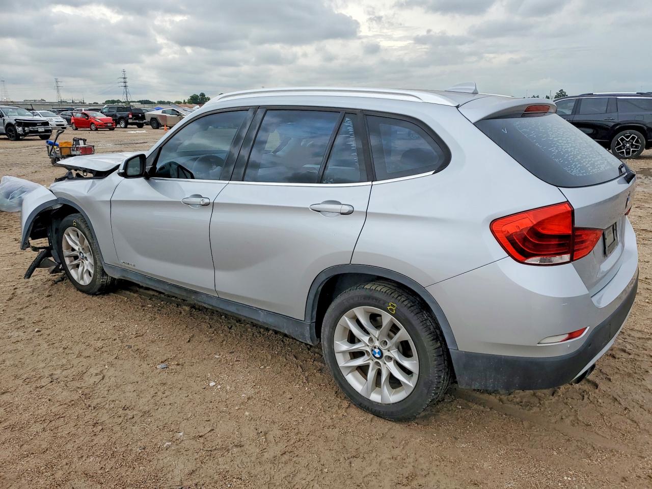 2015 Bmw X1 Xdrive28i Silver vin: WBAVL1C54FVY34212