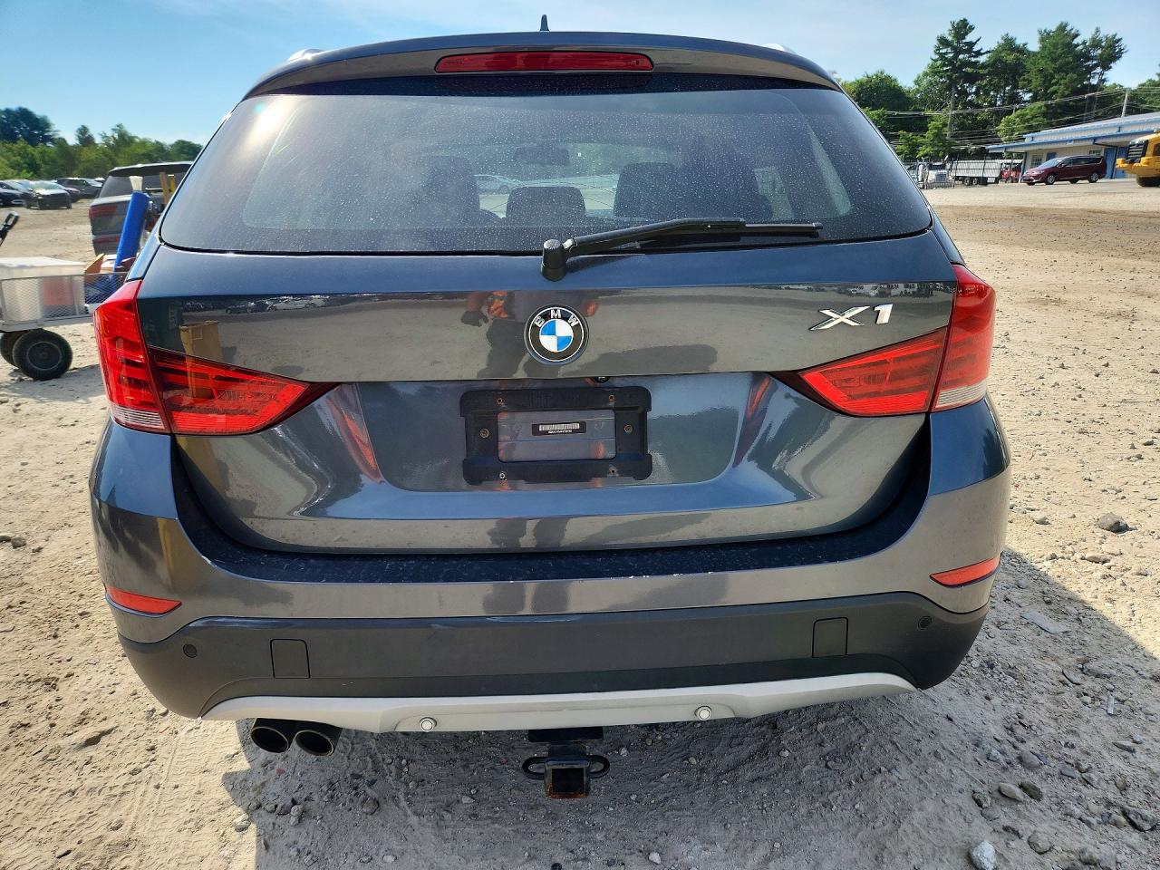 2015 Bmw X1 Xdrive28i Gray vin: WBAVL1C54FVY39183