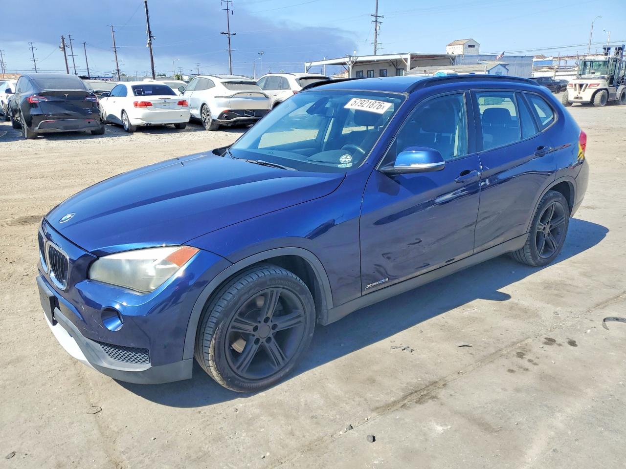 2013 Bmw X1 Xdrive28i Blue vin: WBAVL1C55DVR83595