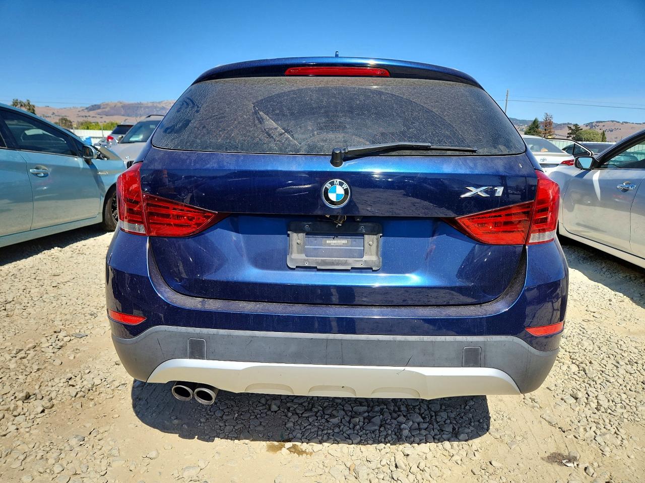 2013 Bmw X1 Xdrive28i Blue vin: WBAVL1C55DVR84231