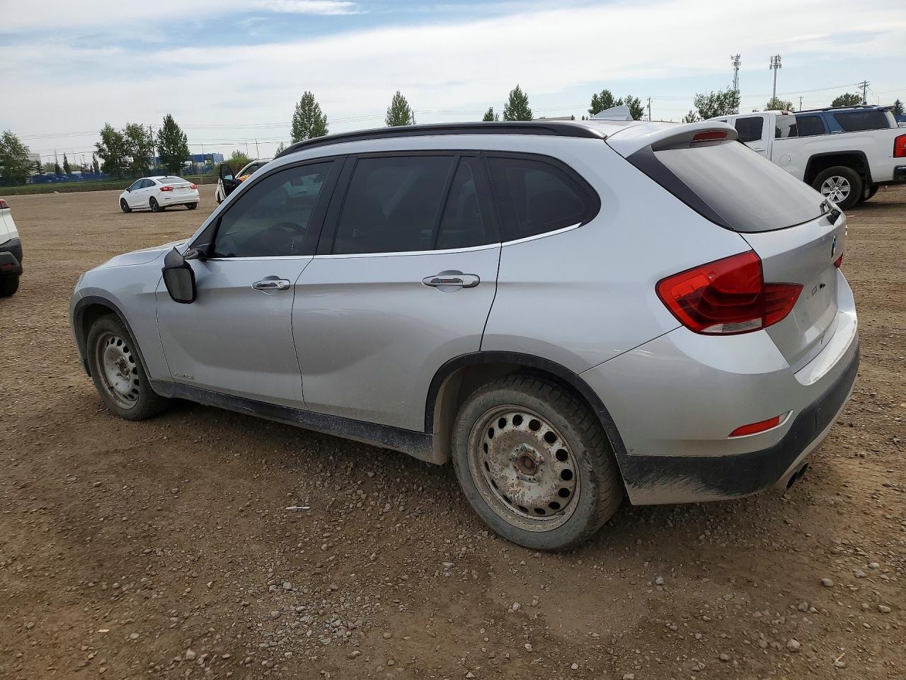 2014 Bmw X1 Xdrive28i Silver vin: WBAVL1C55EVR93044
