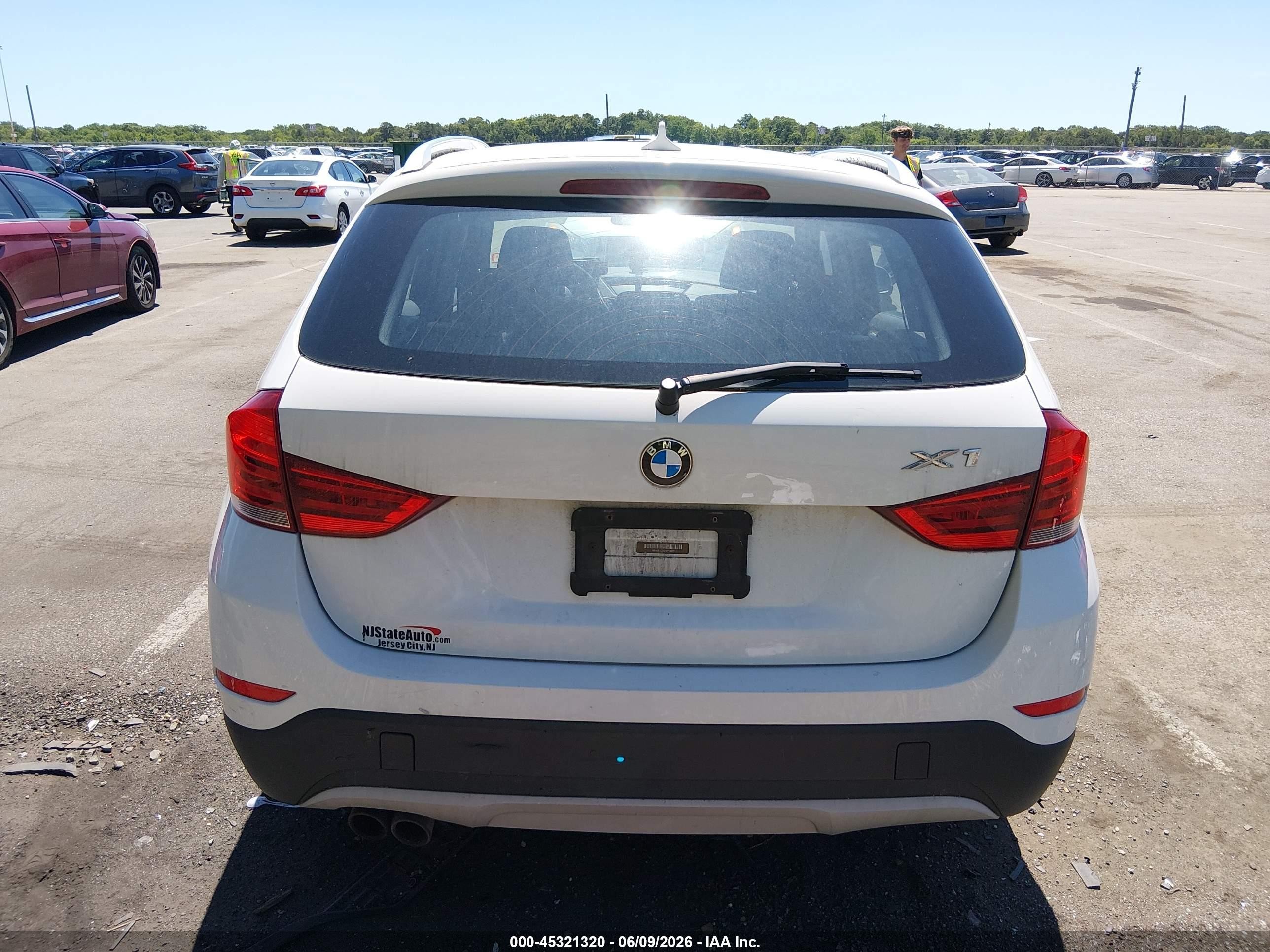 2014 Bmw X1 Xdrive28i White vin: WBAVL1C55EVY14579
