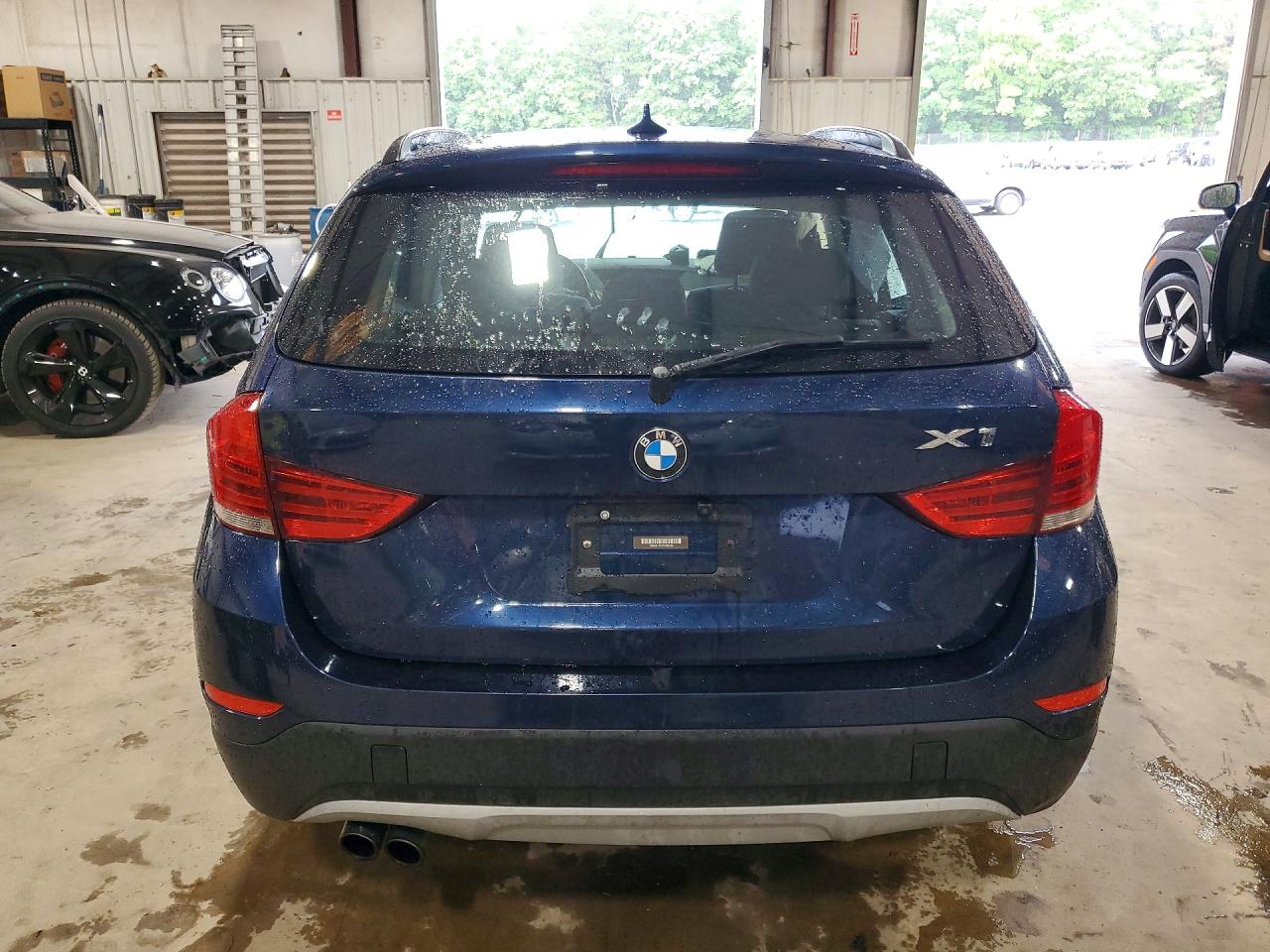 2014 Bmw X1 Xdrive28i Blue vin: WBAVL1C55EVY15523