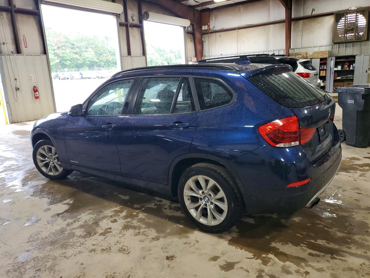 2014 Bmw X1 Xdrive28i Blue vin: WBAVL1C55EVY15523