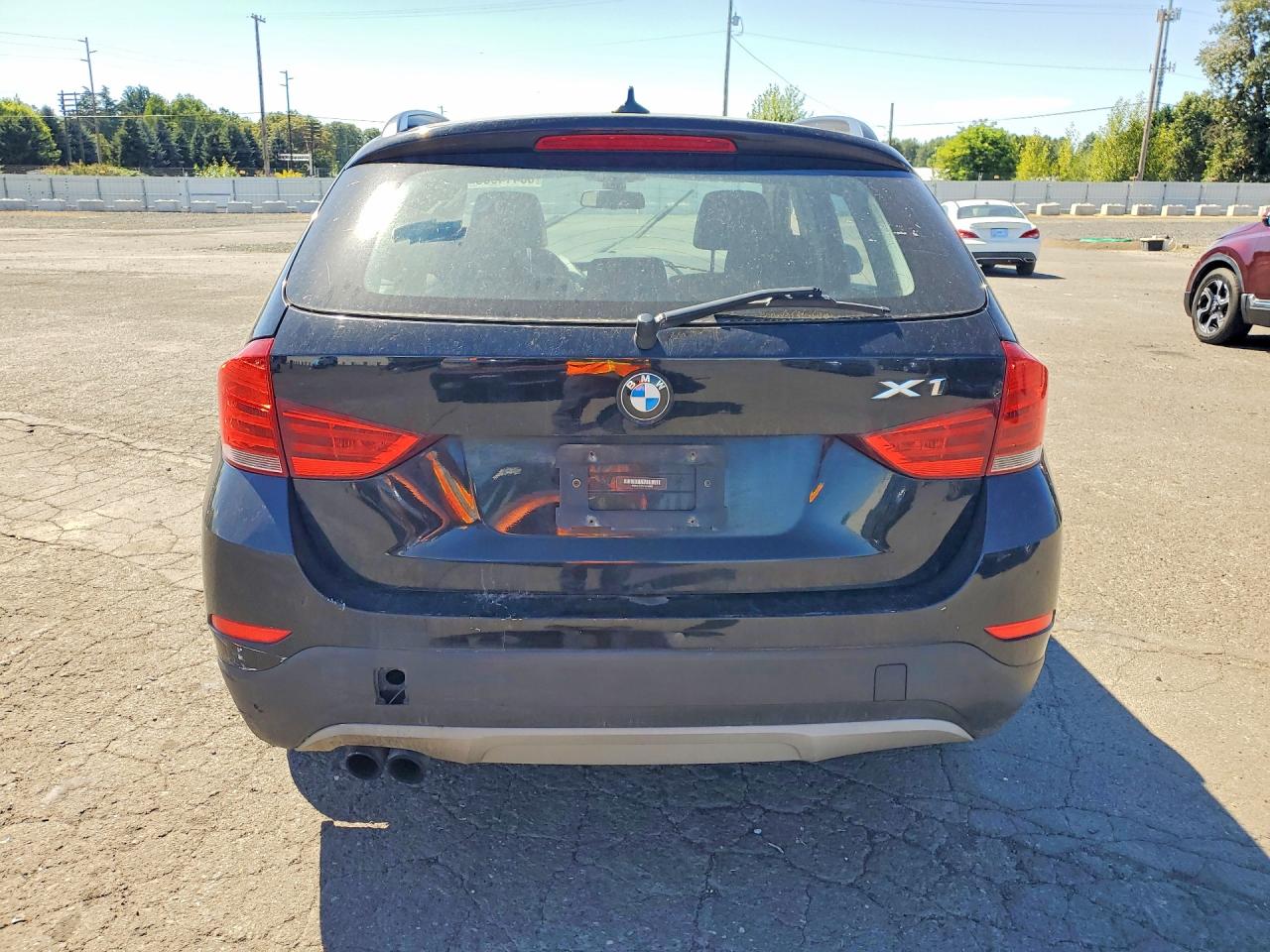 2014 Bmw X1 Xdrive28i Черный vin: WBAVL1C55EVY16400