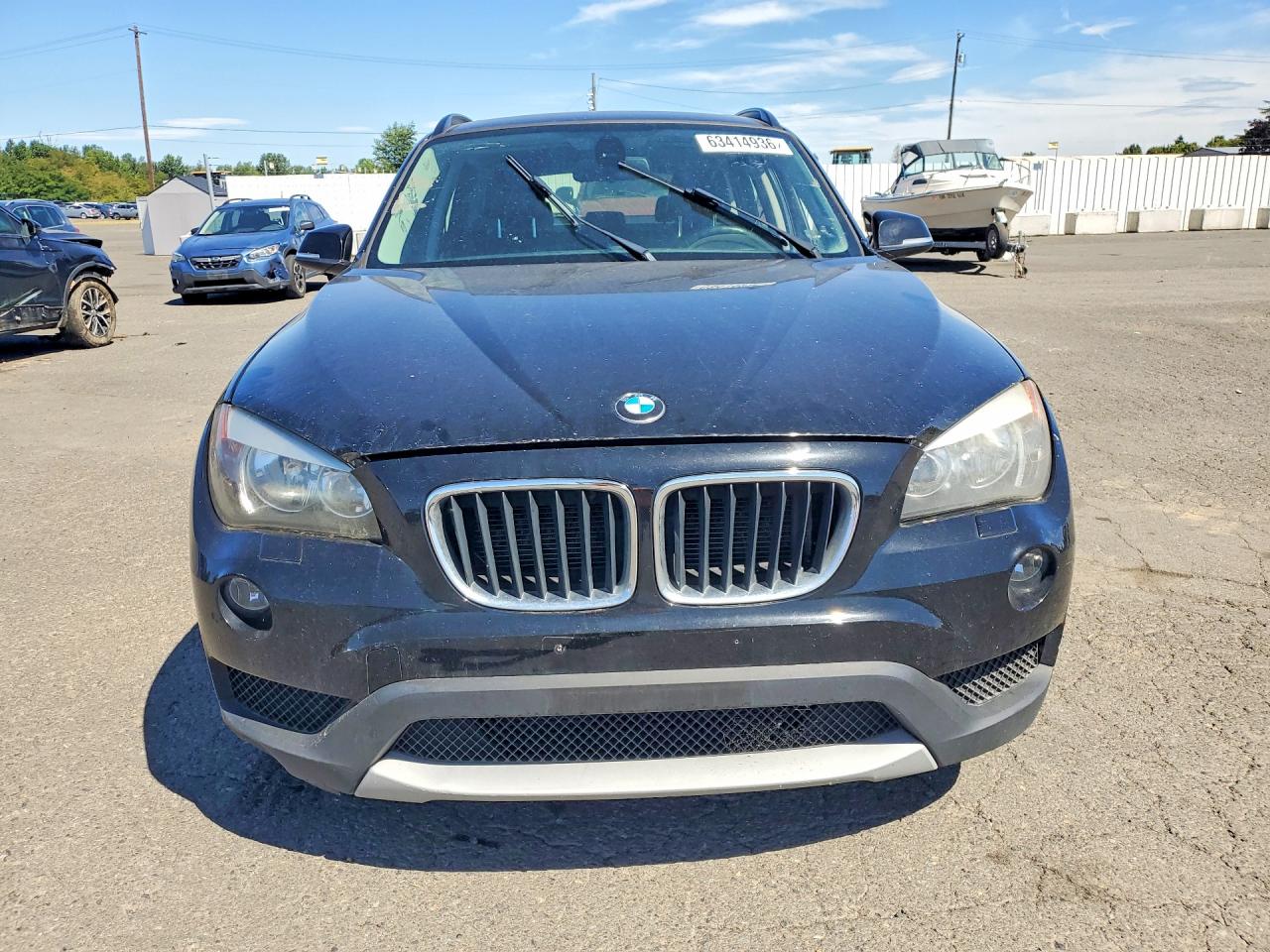 2014 Bmw X1 Xdrive28i Черный vin: WBAVL1C55EVY16400