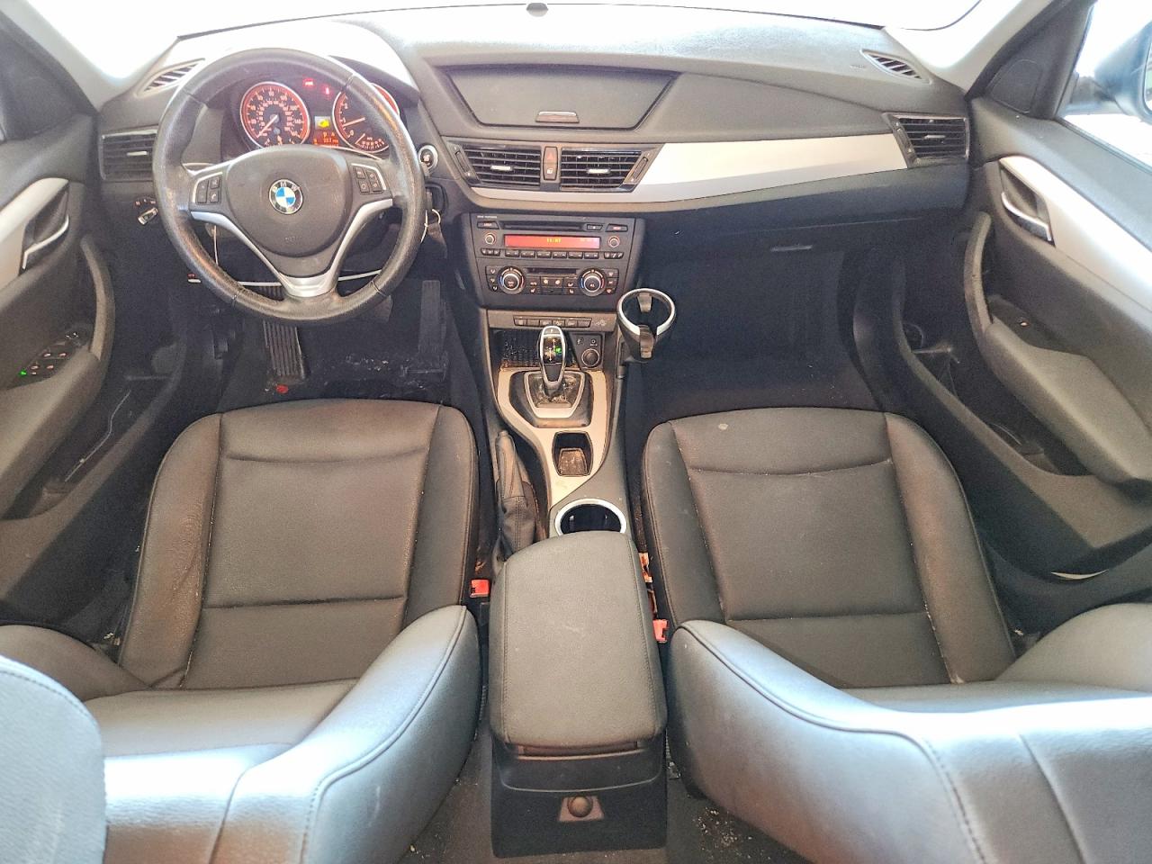 2014 Bmw X1 Xdrive28i White vin: WBAVL1C55EVY16722