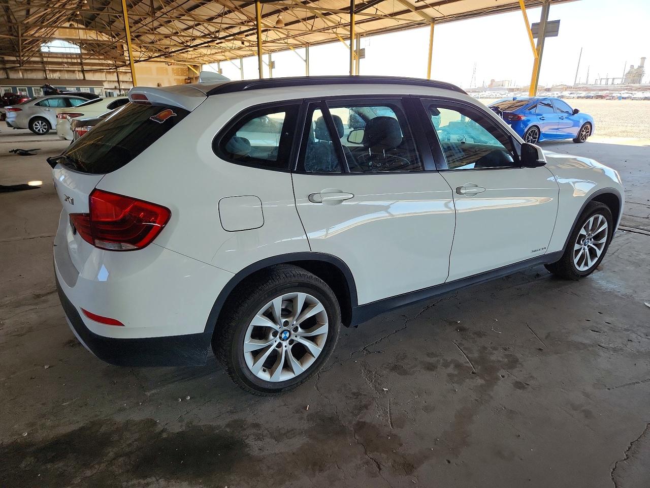 2014 Bmw X1 Xdrive28i White vin: WBAVL1C55EVY16722