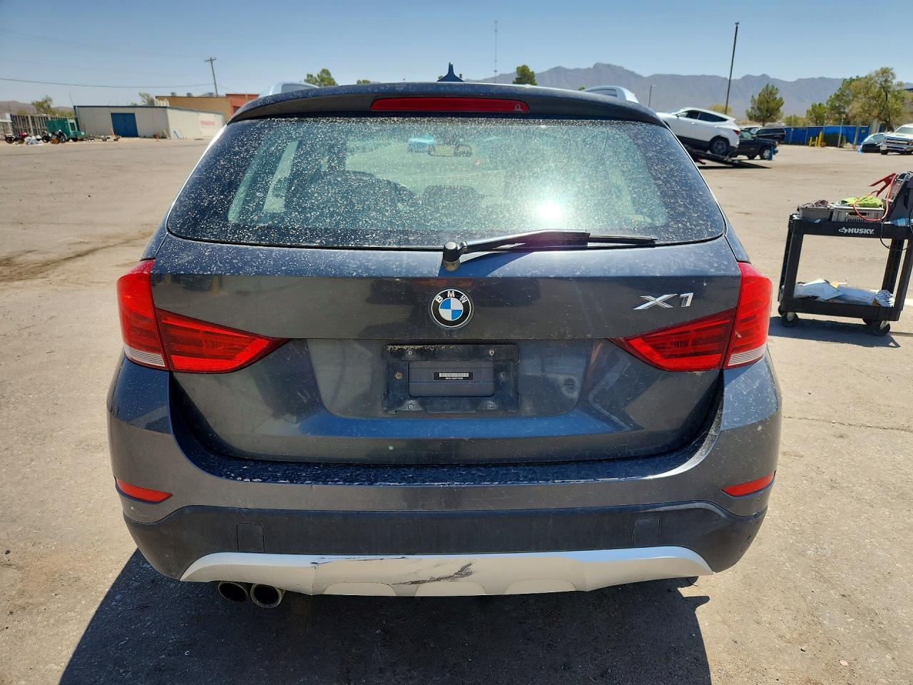 2014 Bmw X1 Xdrive28i Gray vin: WBAVL1C55EVY18180