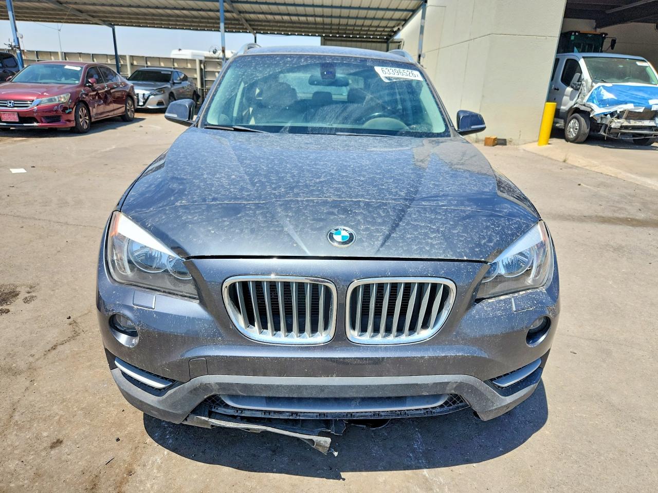 2014 Bmw X1 Xdrive28i Gray vin: WBAVL1C55EVY18180