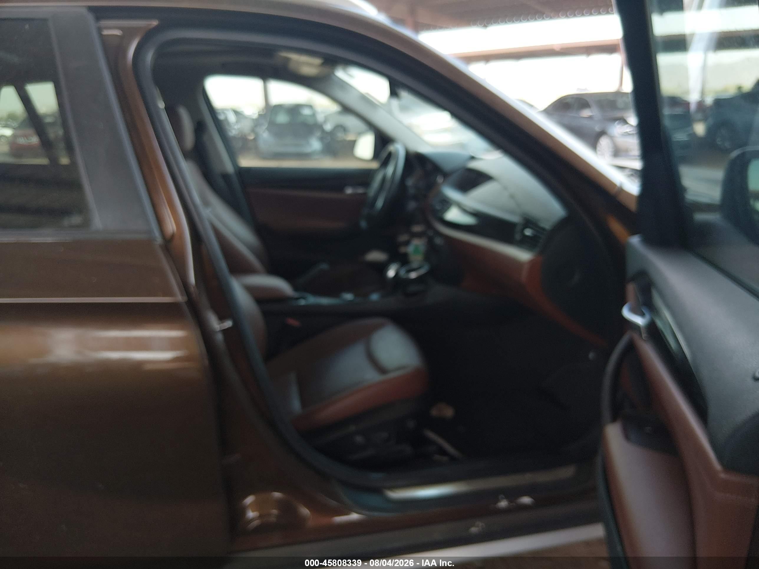 2014 Bmw X1 Xdrive28i Brown vin: WBAVL1C55EVY18616