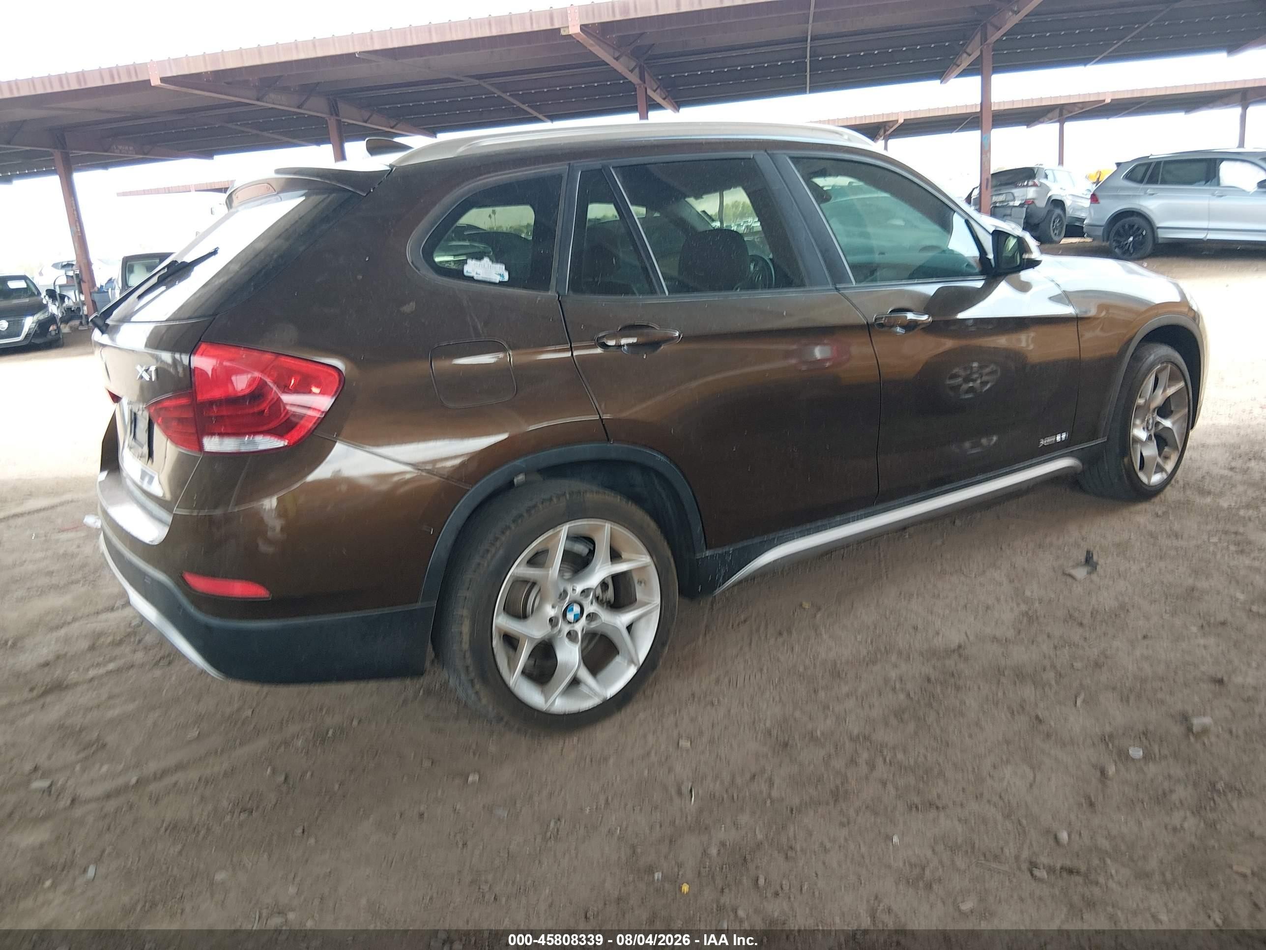 2014 Bmw X1 Xdrive28i Brown vin: WBAVL1C55EVY18616