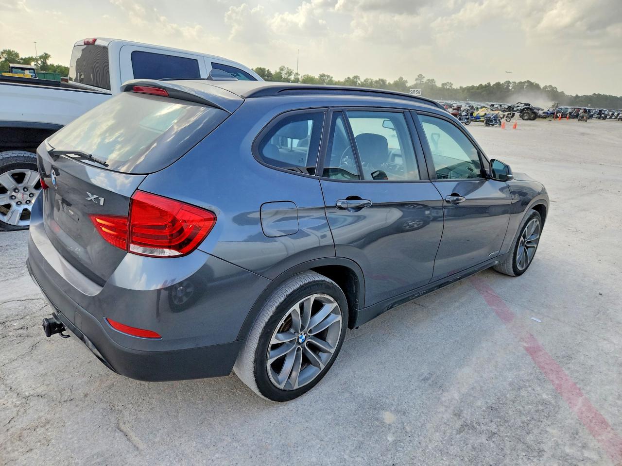 2014 Bmw X1 Xdrive28i Серый vin: WBAVL1C55EVY19023