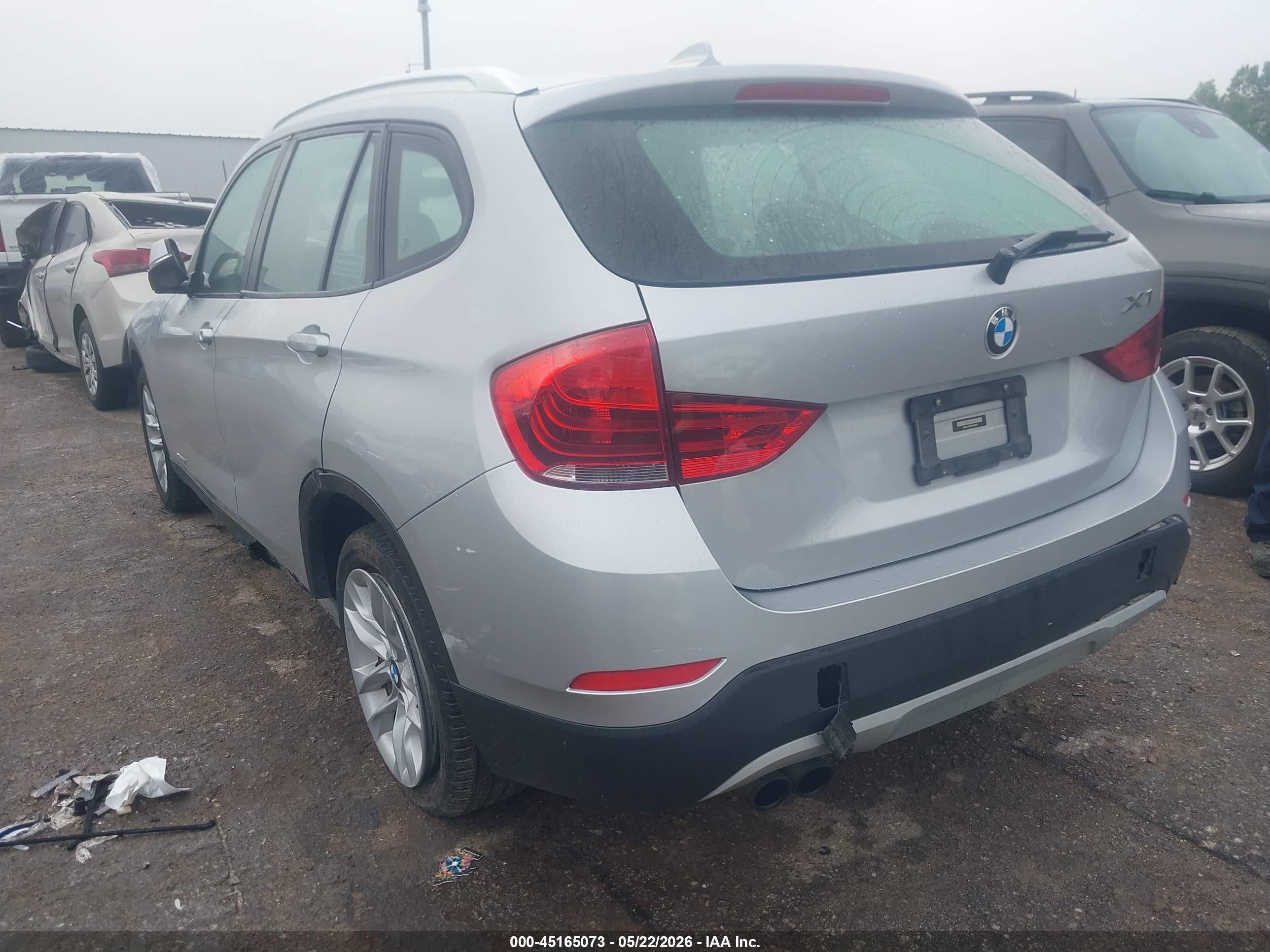 2015 Bmw X1 Xdrive28i Silver vin: WBAVL1C55FVY24630
