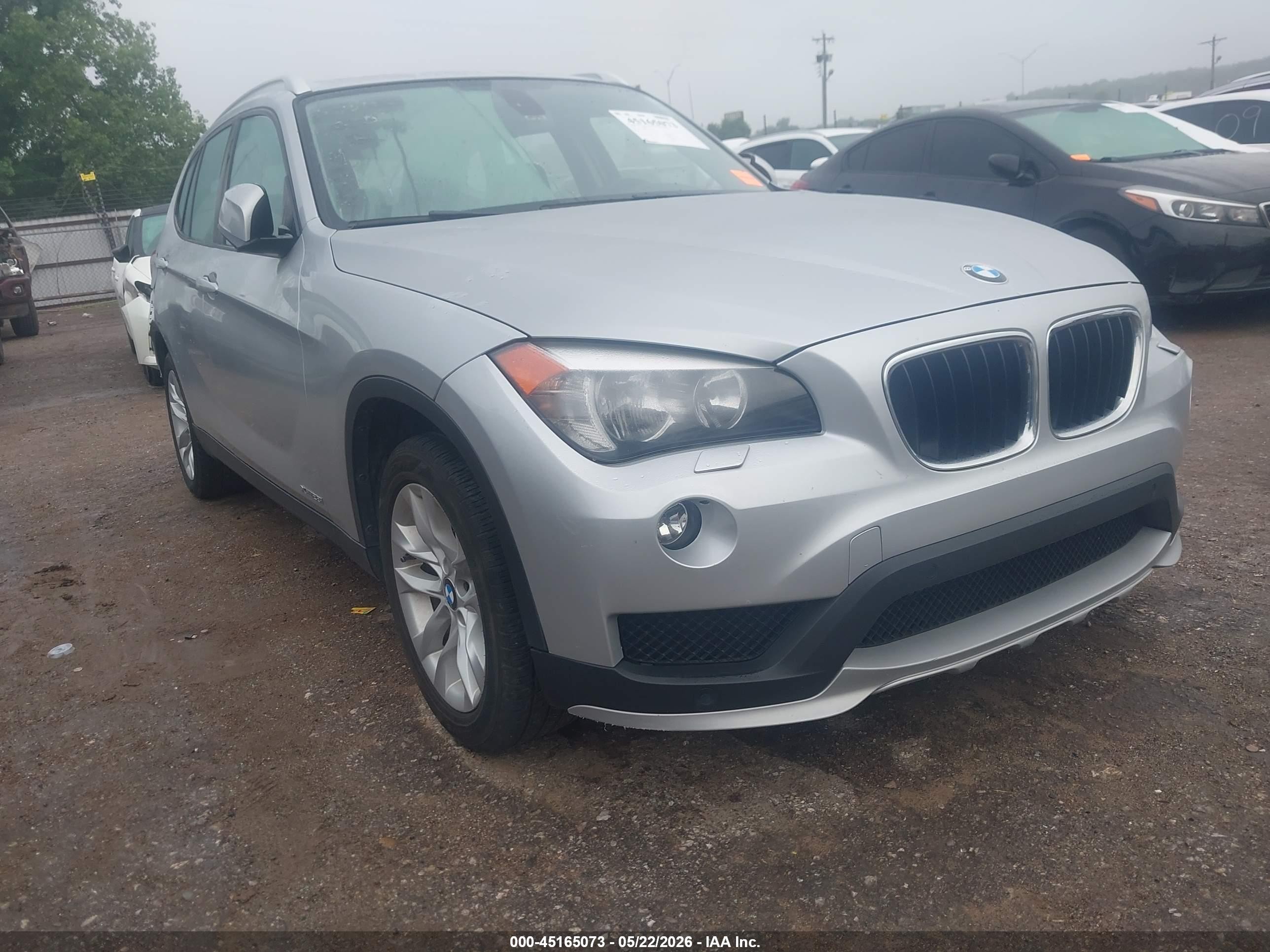 2015 Bmw X1 Xdrive28i Silver vin: WBAVL1C55FVY24630