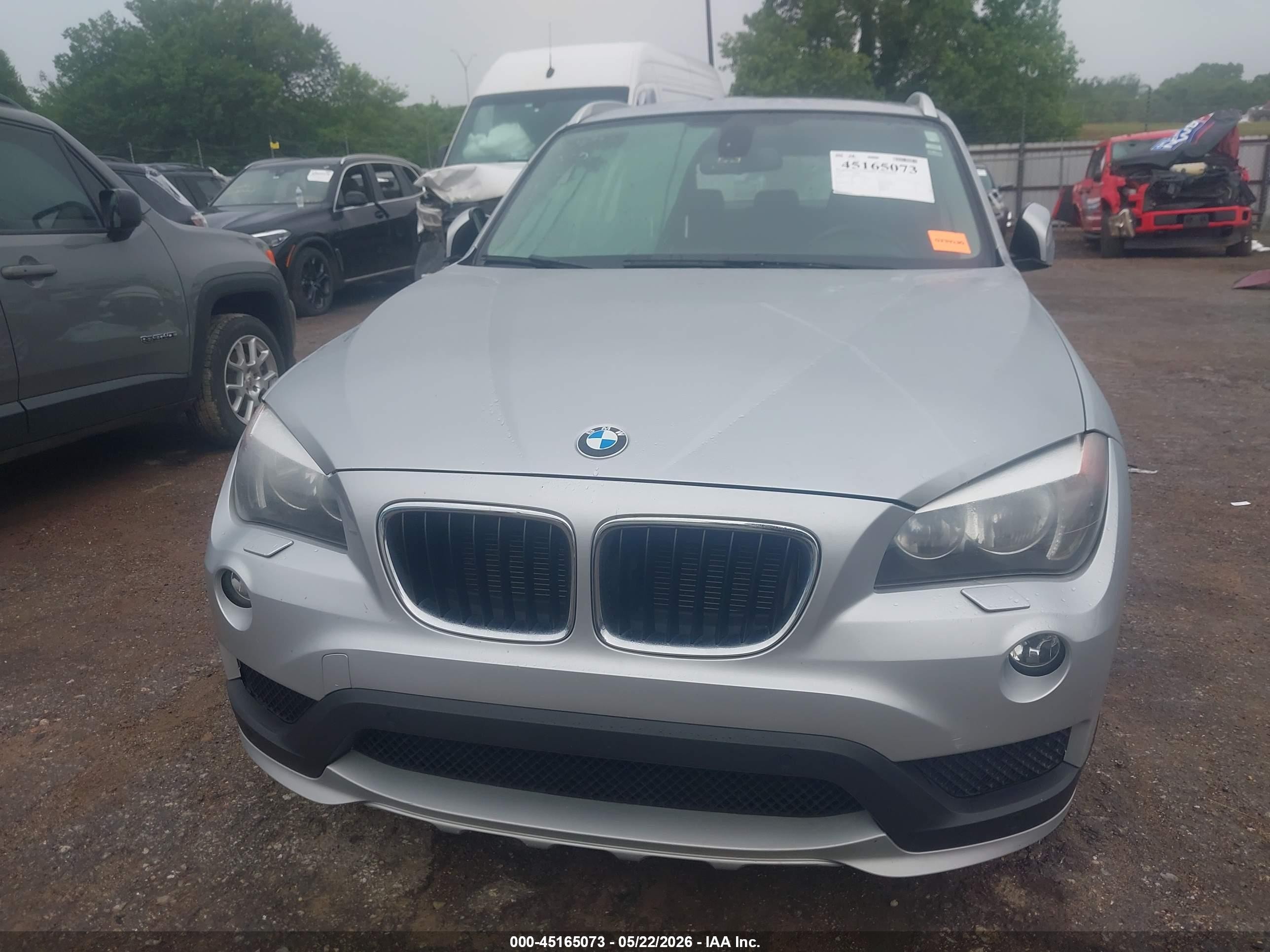 2015 Bmw X1 Xdrive28i Silver vin: WBAVL1C55FVY24630