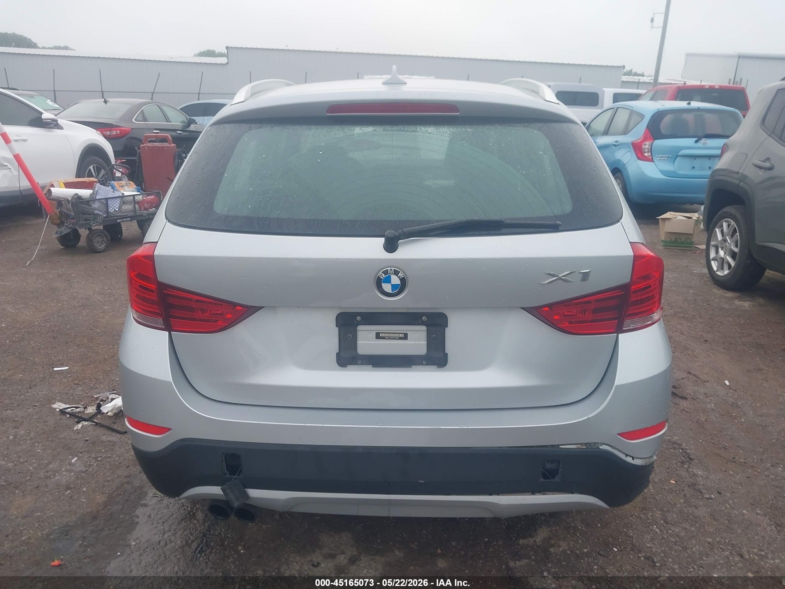 2015 Bmw X1 Xdrive28i Silver vin: WBAVL1C55FVY24630