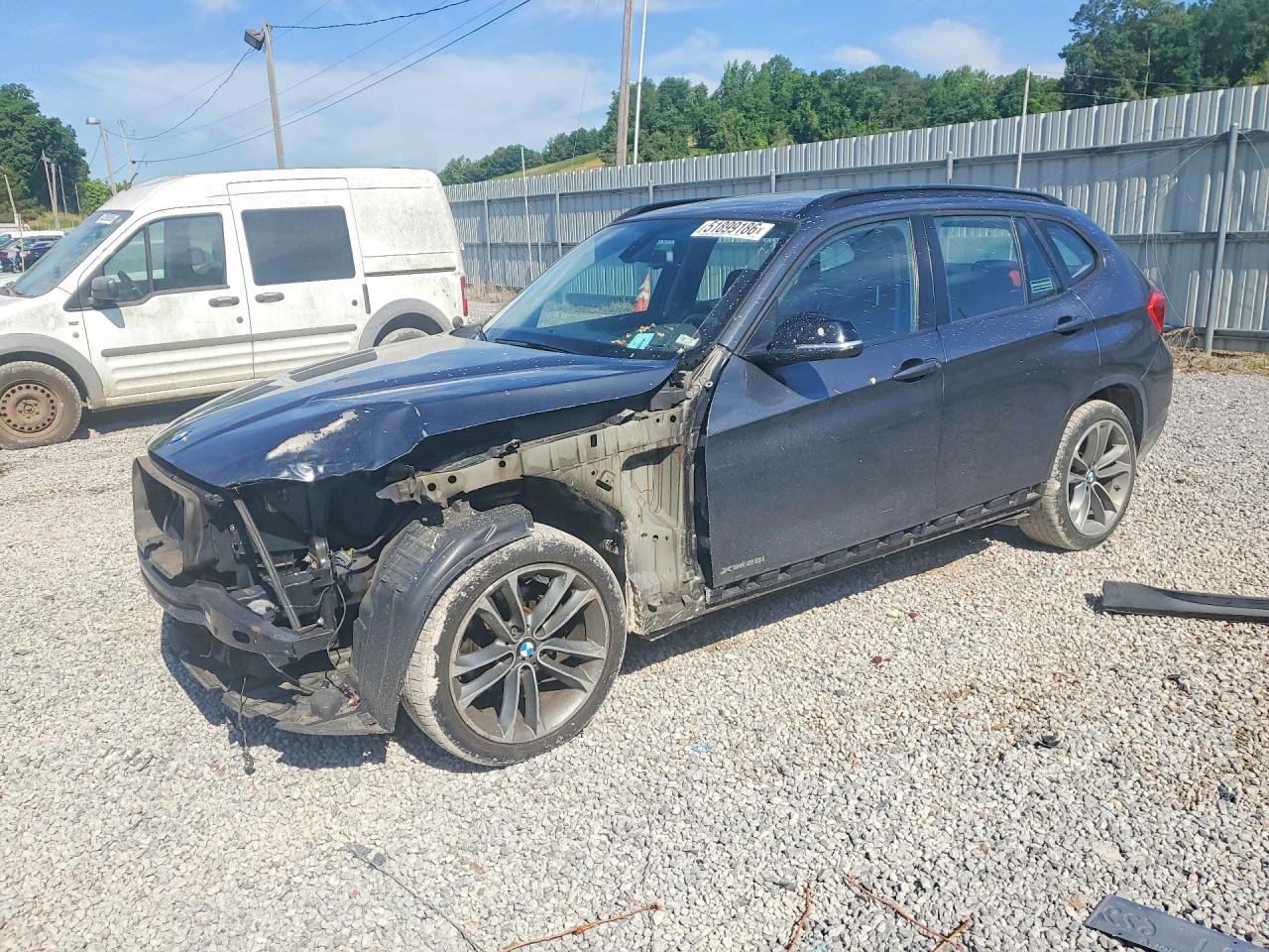 2015 Bmw X1 Xdrive28i Charcoal vin: WBAVL1C55FVY29942