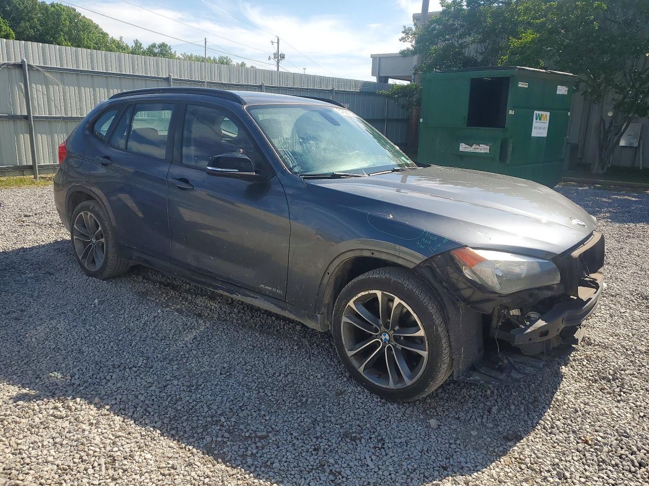 2015 Bmw X1 Xdrive28i Charcoal vin: WBAVL1C55FVY29942