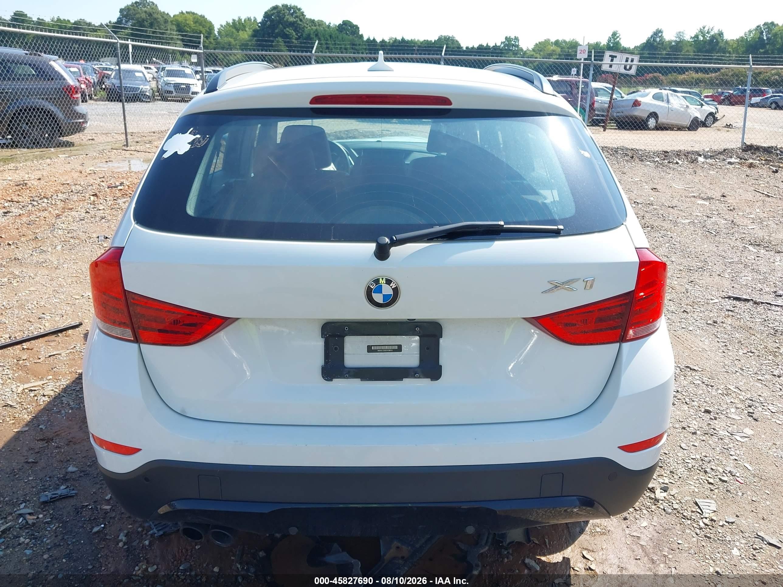 2015 Bmw X1 Xdrive28i White vin: WBAVL1C55FVY38818