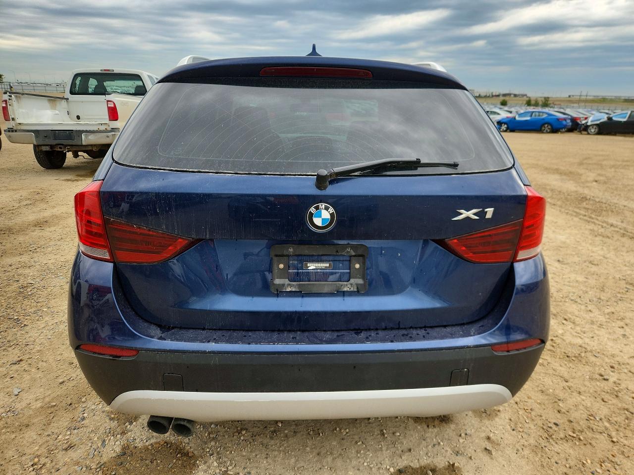 2012 Bmw X1 Xdrive28i Blue vin: WBAVL1C56CVR77240