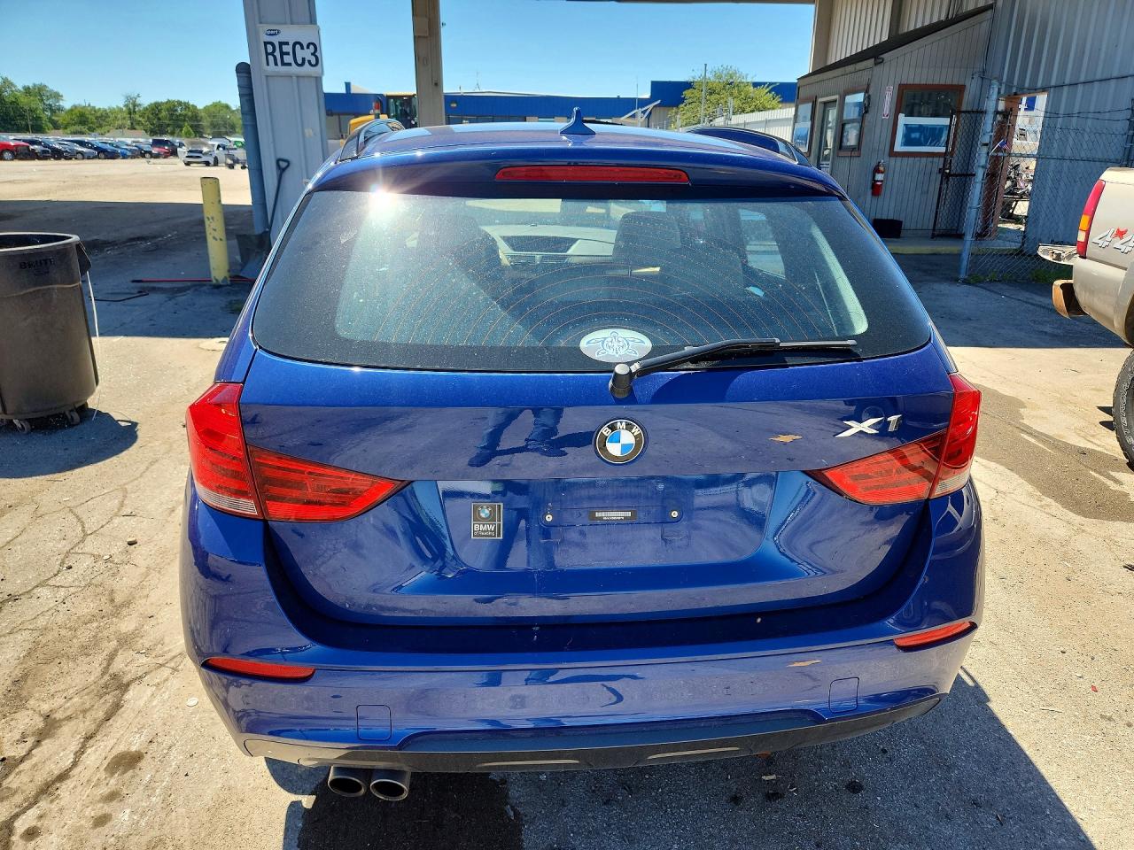 2013 Bmw X1 Xdrive28i Blue vin: WBAVL1C56DVR82715