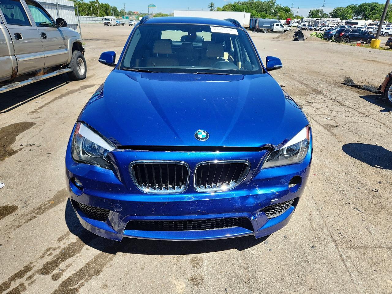 2013 Bmw X1 Xdrive28i Blue vin: WBAVL1C56DVR82715