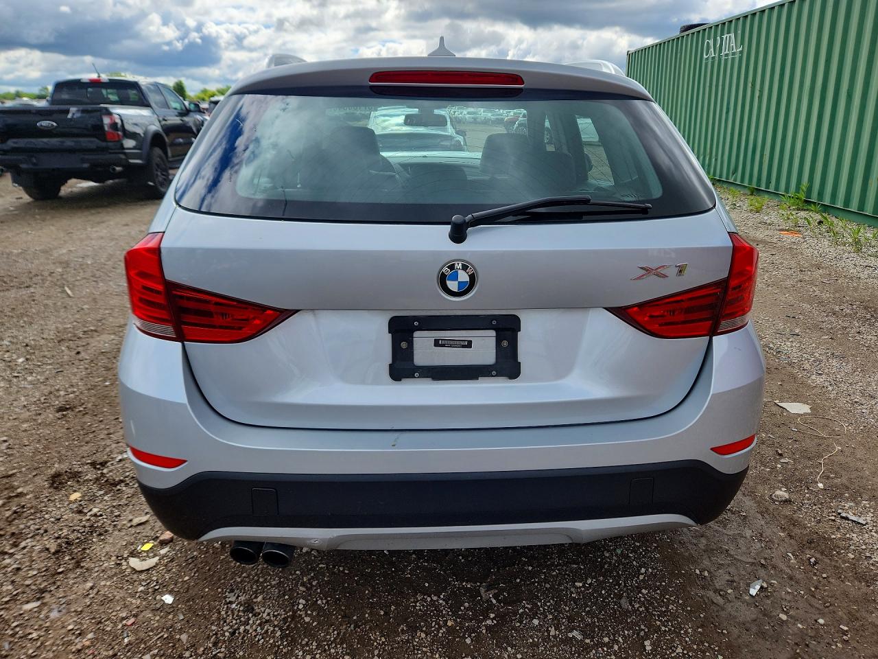 2013 Bmw X1 Xdrive28i Серебряный vin: WBAVL1C56DVR85551