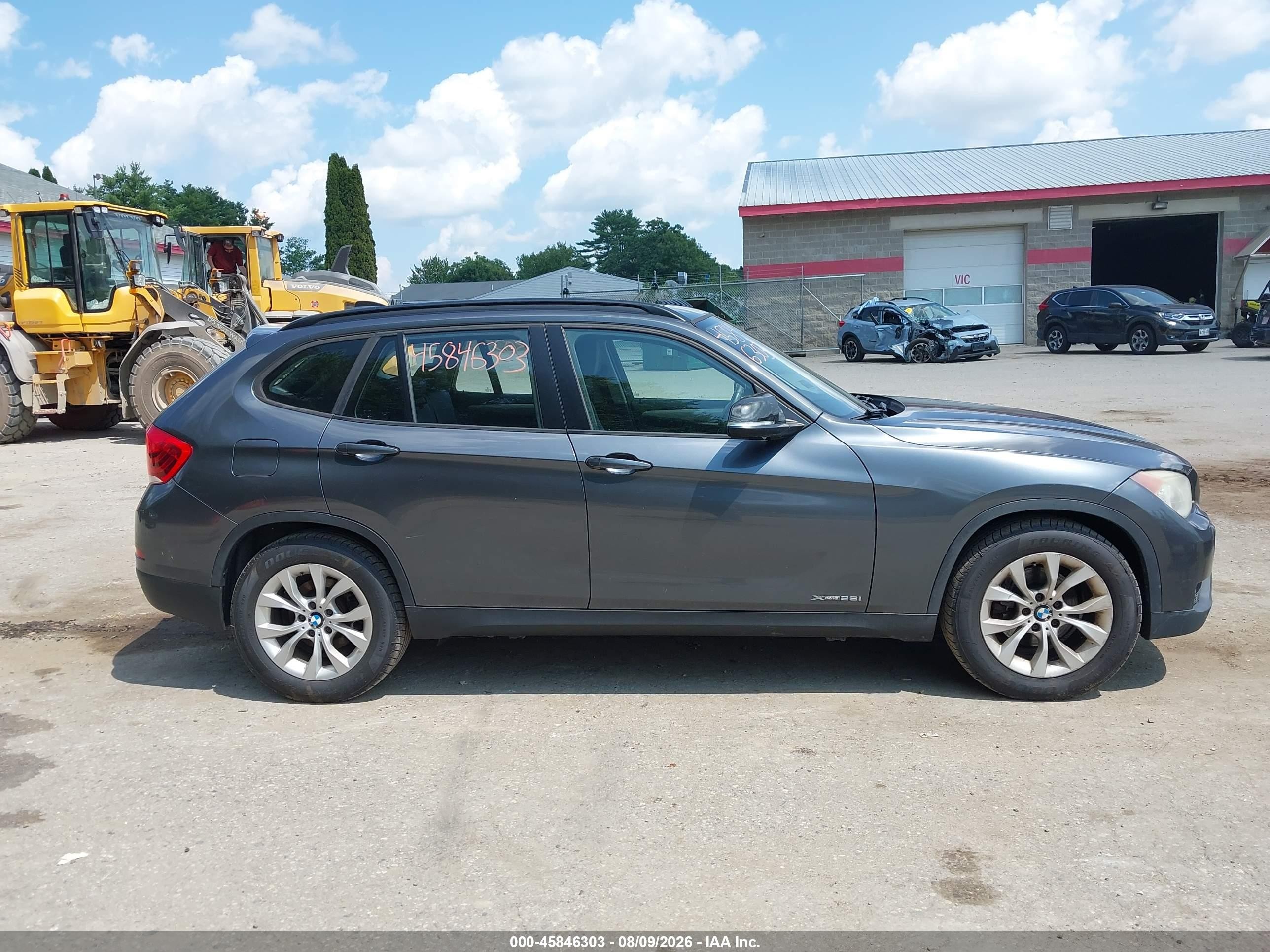2013 Bmw X1 Xdrive28i Серый vin: WBAVL1C56DVR88224
