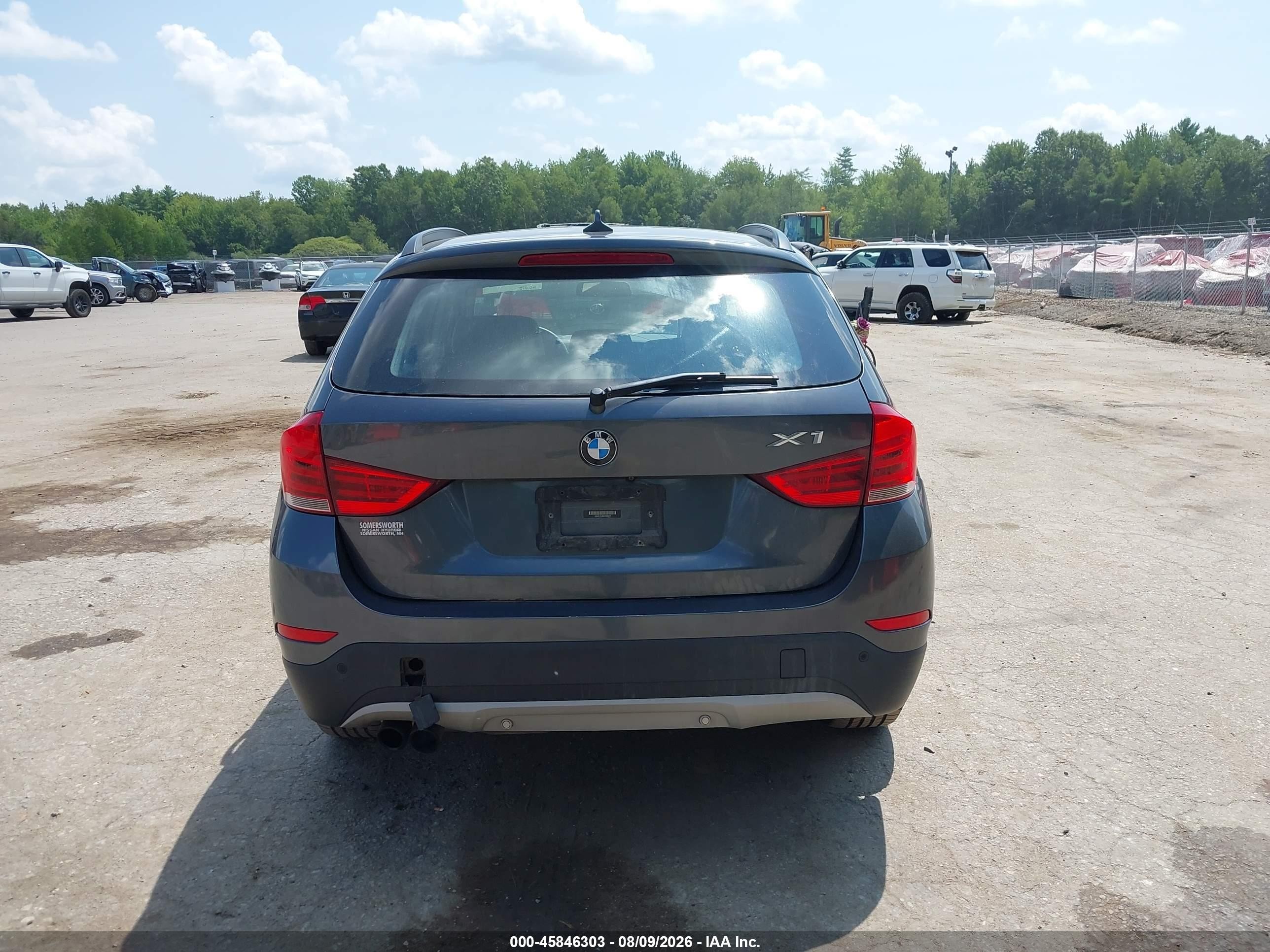 2013 Bmw X1 Xdrive28i Серый vin: WBAVL1C56DVR88224
