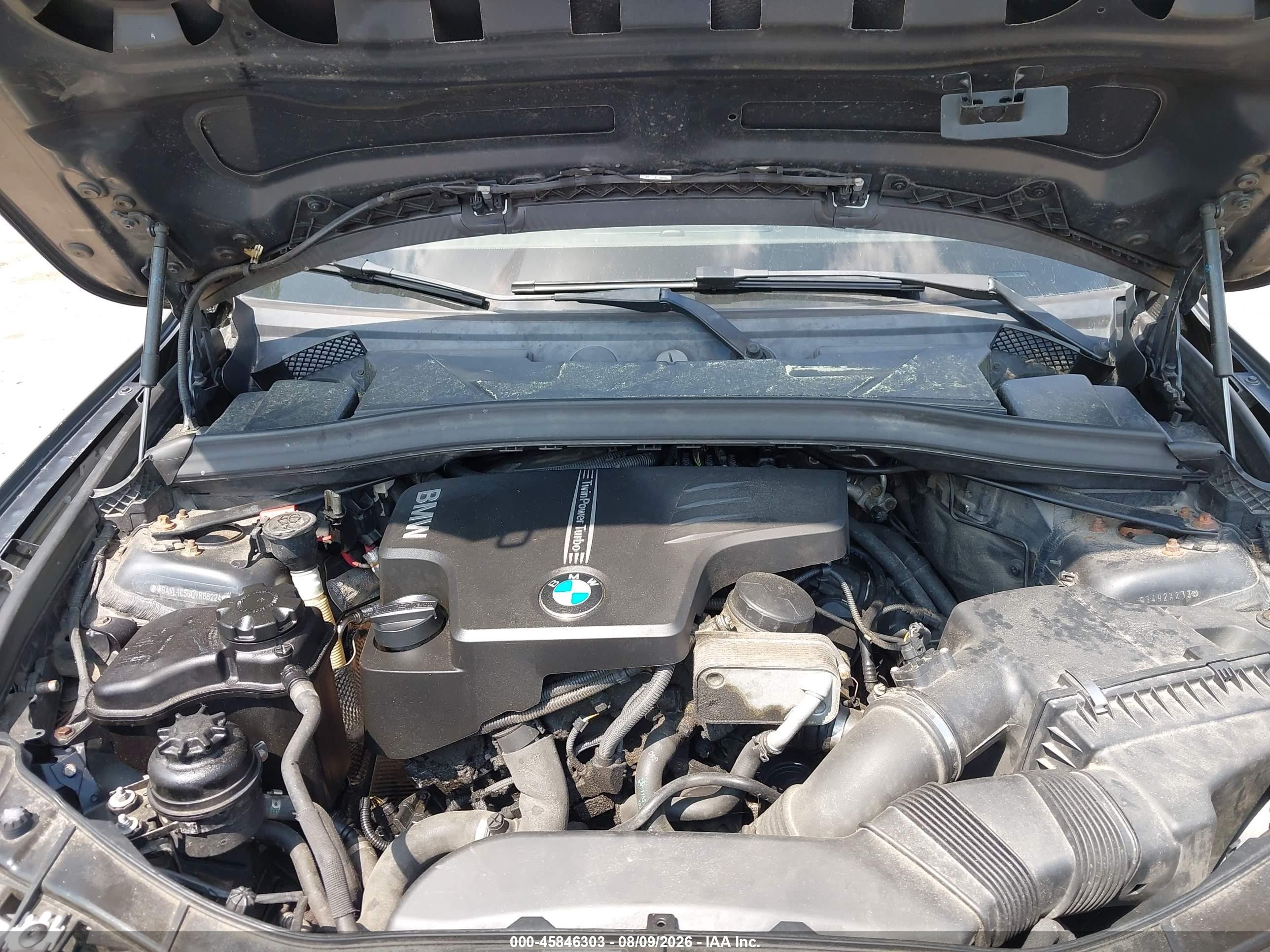2013 Bmw X1 Xdrive28i Серый vin: WBAVL1C56DVR88224