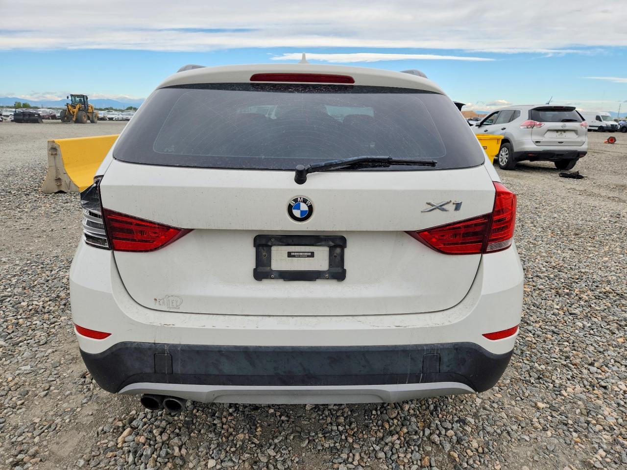 2013 Bmw X1 Xdrive28i White vin: WBAVL1C56DVR90488