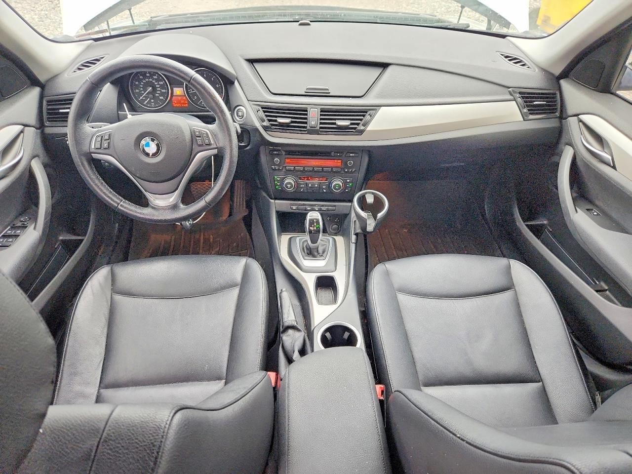 2013 Bmw X1 Xdrive28i White vin: WBAVL1C56DVR90488