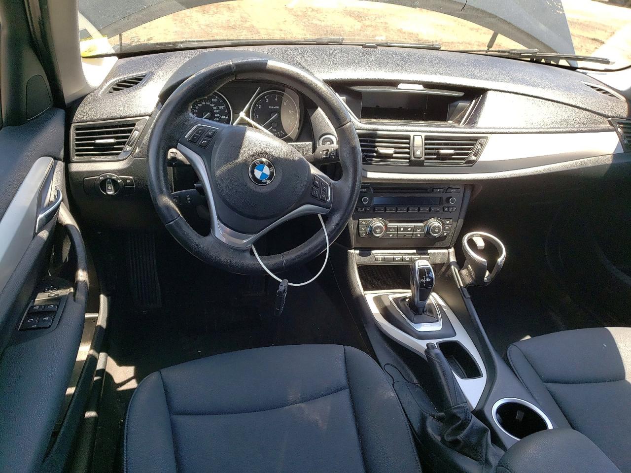2014 Bmw X1 Xdrive28i Black vin: WBAVL1C56EVR93781