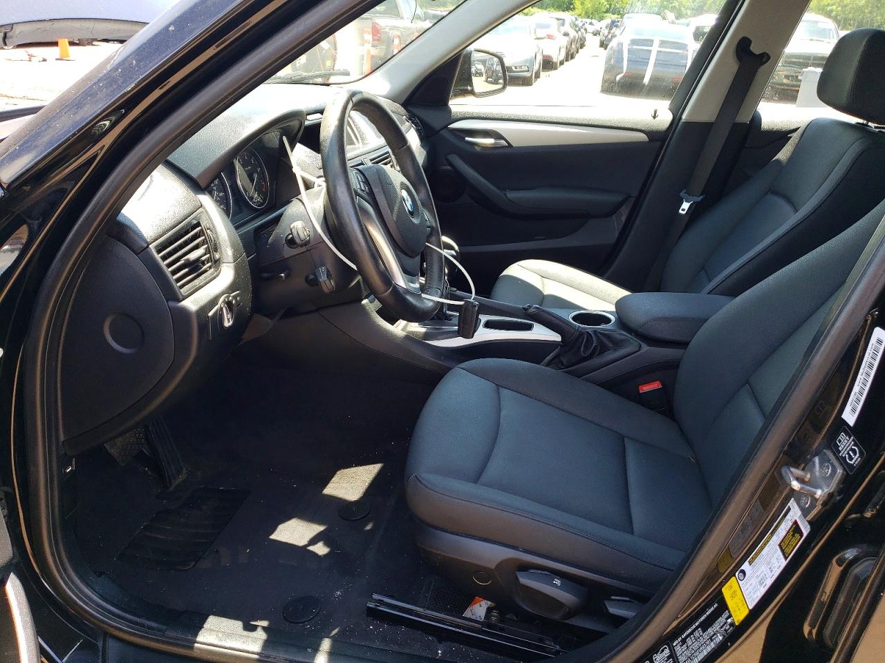 2014 Bmw X1 Xdrive28i Black vin: WBAVL1C56EVR93781
