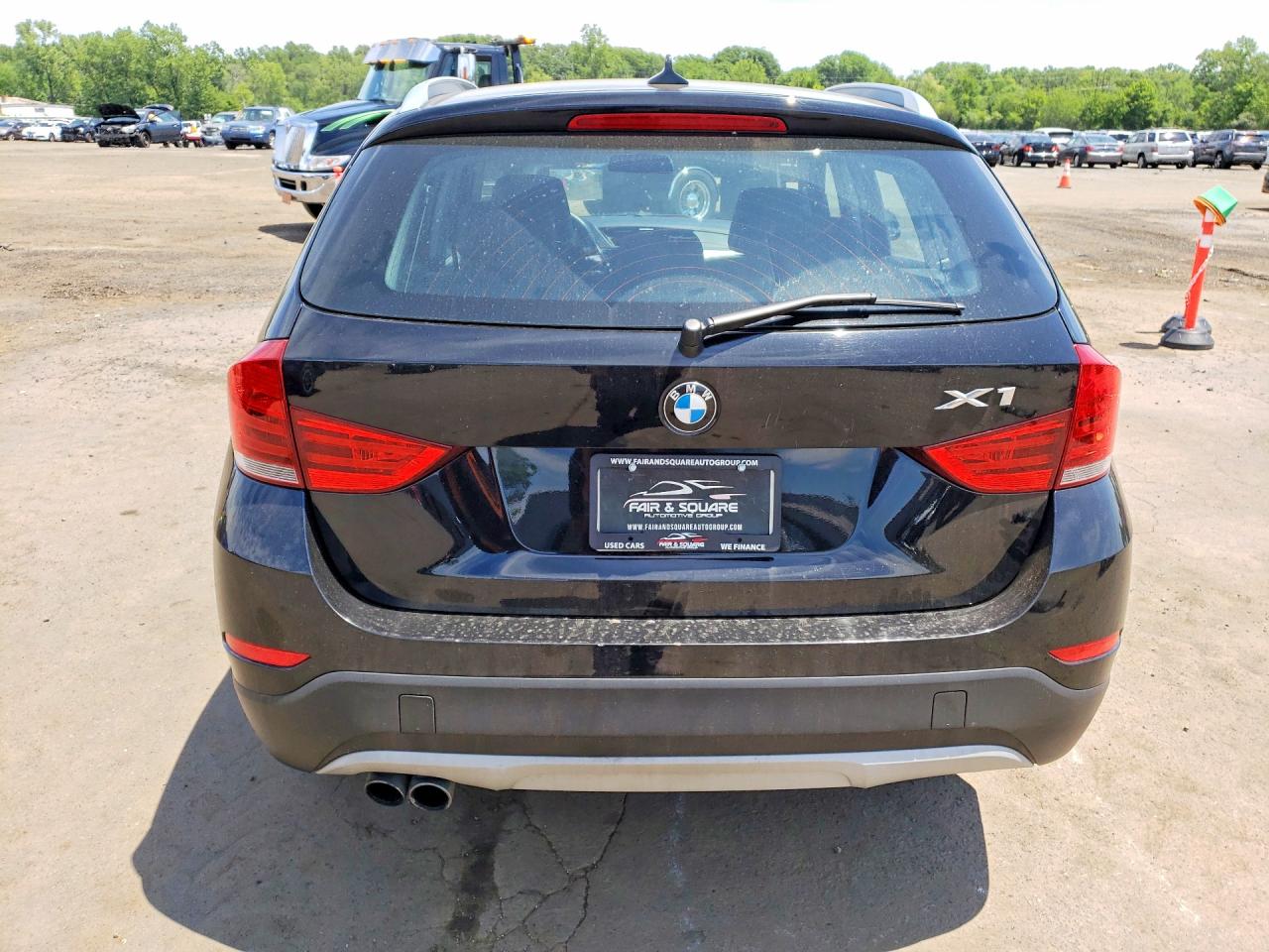 2014 Bmw X1 Xdrive28i Black vin: WBAVL1C56EVR93781