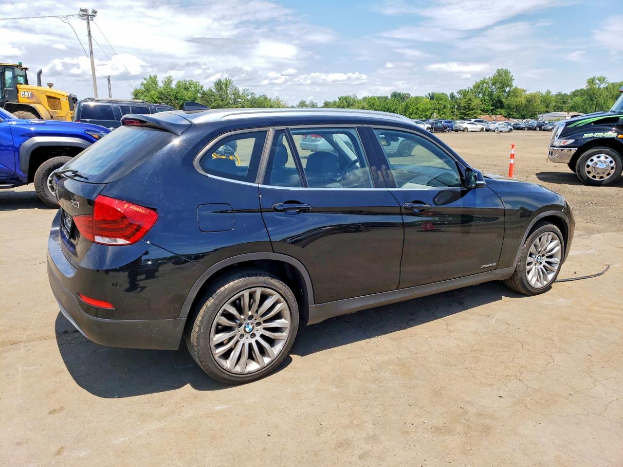 2014 Bmw X1 Xdrive28i Black vin: WBAVL1C56EVR93781