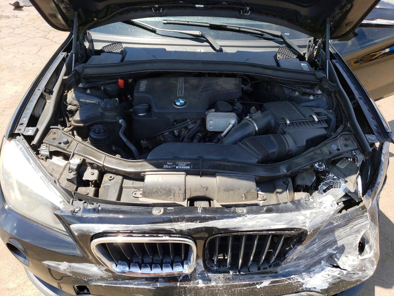 2014 Bmw X1 Xdrive28i Black vin: WBAVL1C56EVR93781
