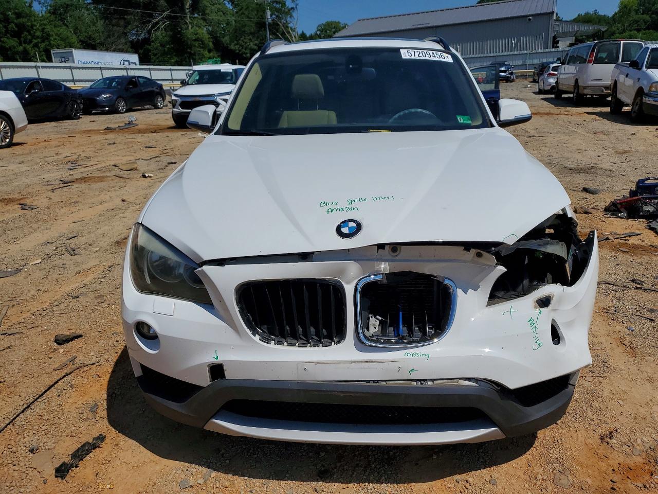2014 Bmw X1 Xdrive28i Белый vin: WBAVL1C56EVY11559