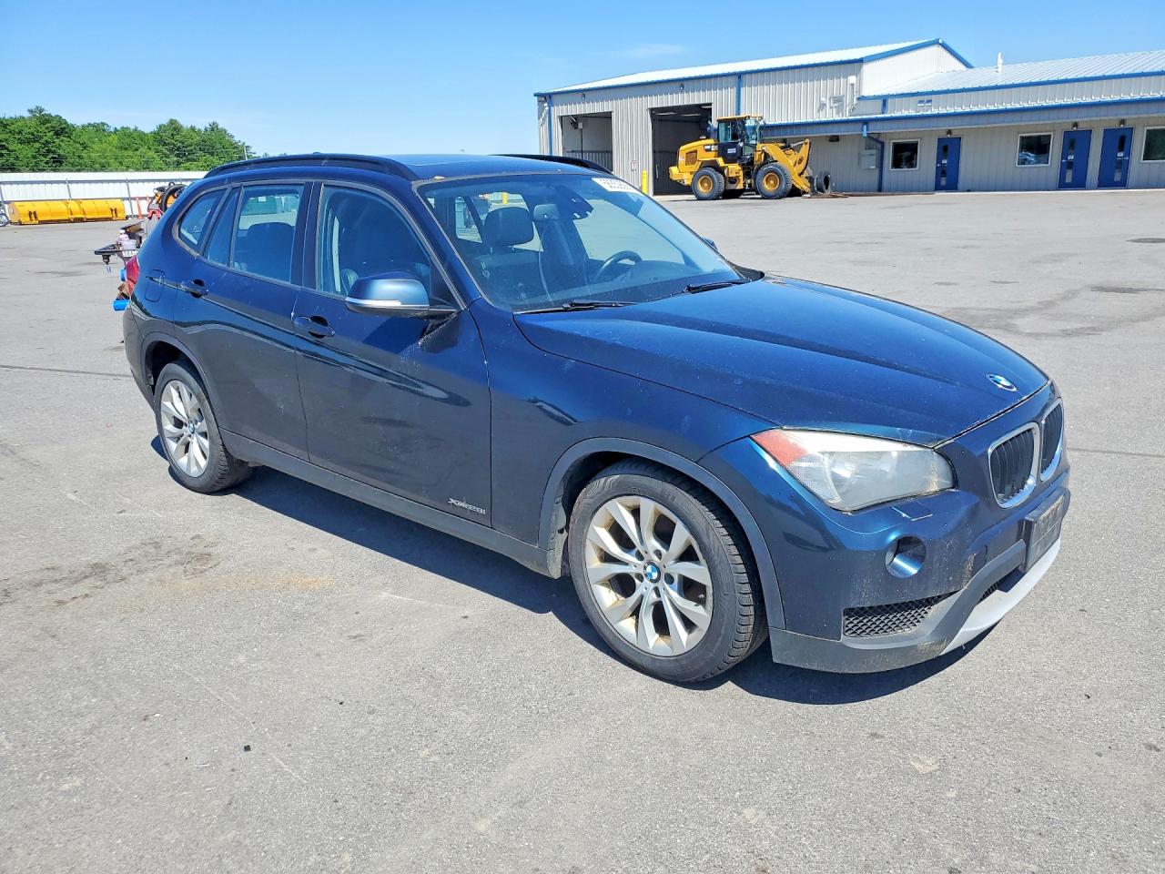 2014 Bmw X1 Xdrive28i Blue vin: WBAVL1C56EVY13098