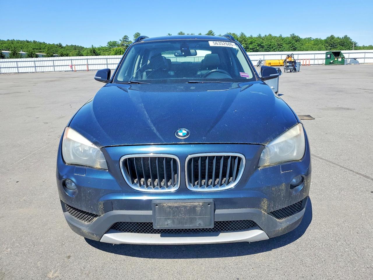2014 Bmw X1 Xdrive28i Blue vin: WBAVL1C56EVY13098